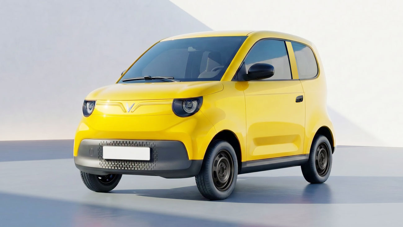 VinFast VF 2 màu Summer Yellow