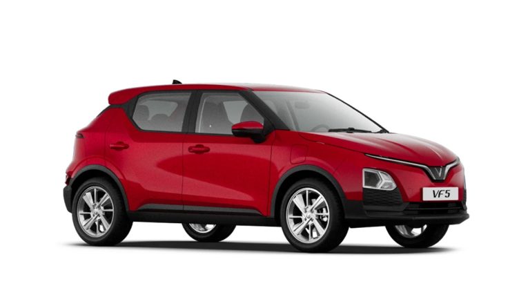 VinFast VF 5 màu Đỏ Solar Ruby