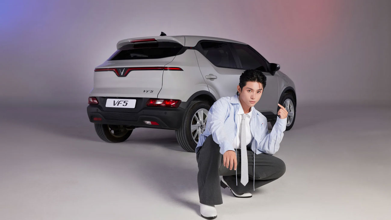 VinFast VF 5 nhìn từ phía sau