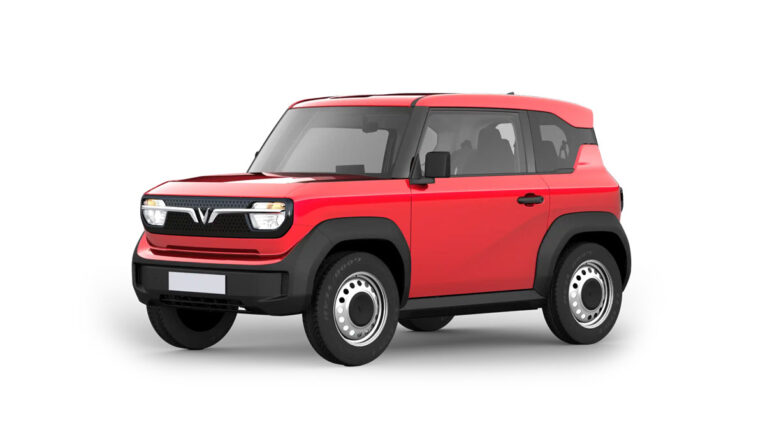 VinFast VF 3 màu Đỏ Solar Ruby